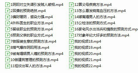 盲派八字之德馨民间八字之阴阳象法一期22集+二