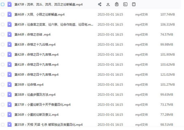 紫微斗数算命郭子谊-紫微斗数零基础到实战应用