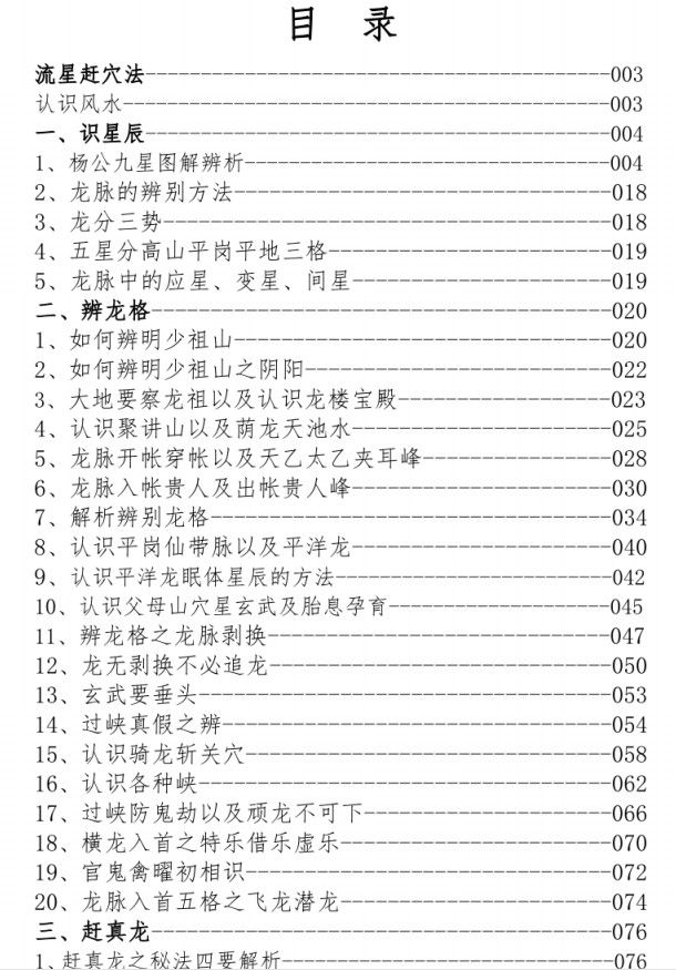 寻龙点穴东灵易占形峦风水精华171集