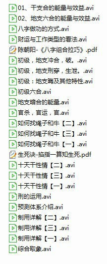 瞎子算命之陈朝阳盲派命理