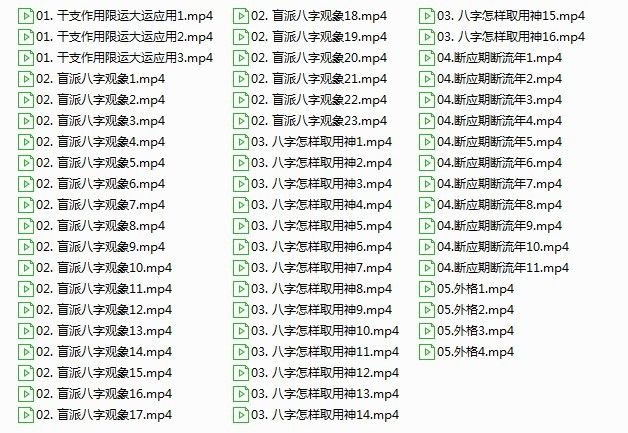 盲派命理之陈秉志老师讲限运盲派不传之密