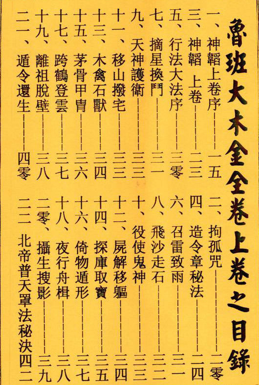 鲁班书鲁班尺鲁班经