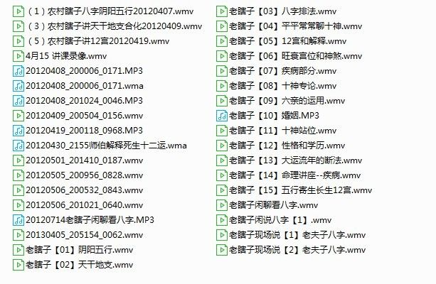 瞎子算命之老瞎子民间盲派