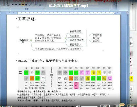 盲派命理沐真民间盲派八字
