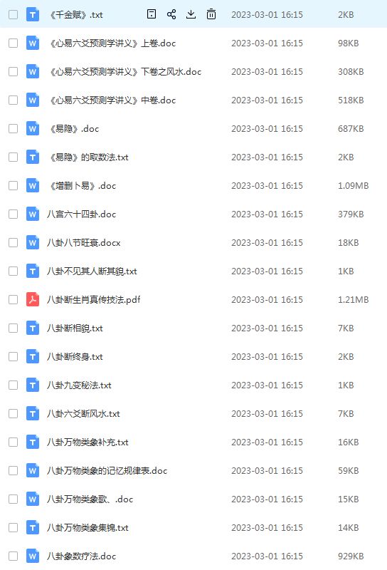 八卦六爻大集合